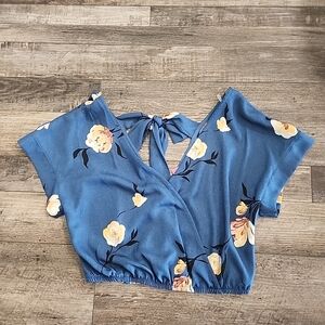 Xhilaration Crop Blouse